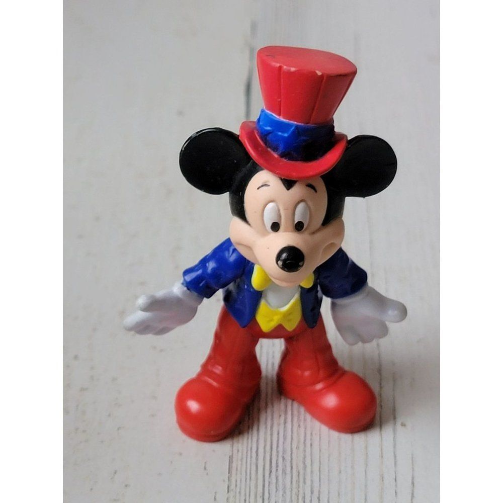 Disney Epcot Center Uncle Sam Mickey Mouse‎ 4th of July toy figure